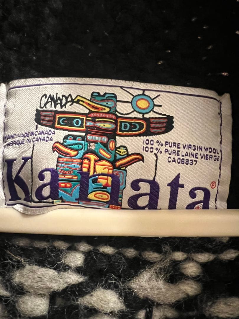 Kanata スカル柄ノースリーブベスト