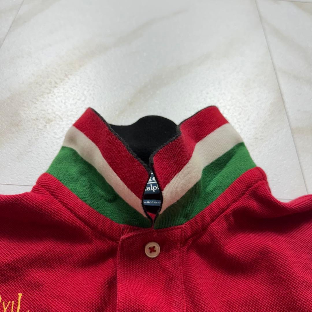 ラルフローレン ポロシャツ ビックポニー MILAN 赤 Sサイズ