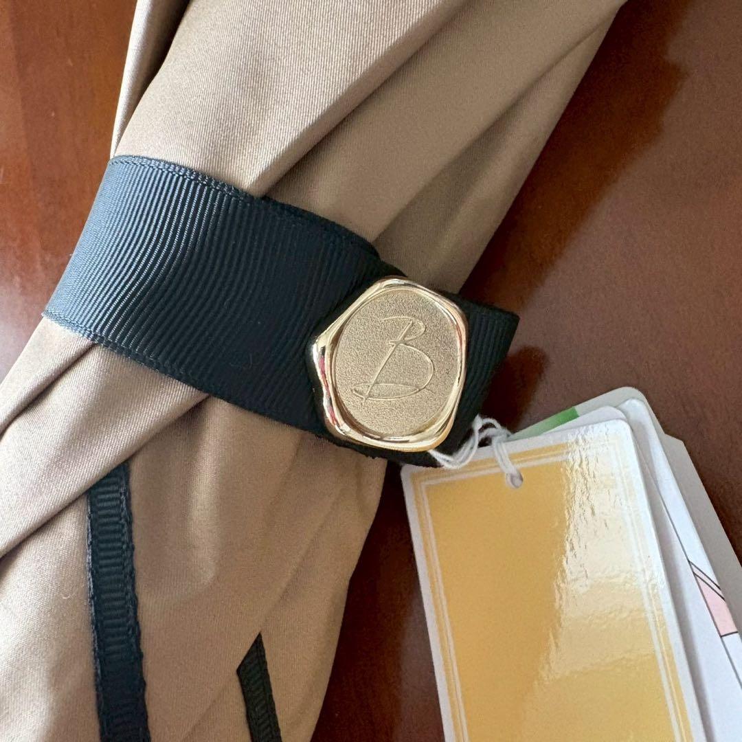 《新品》ビューランス　晴雨兼用　一級遮光　日傘　折りたたみ傘　ブラウン　H⑤