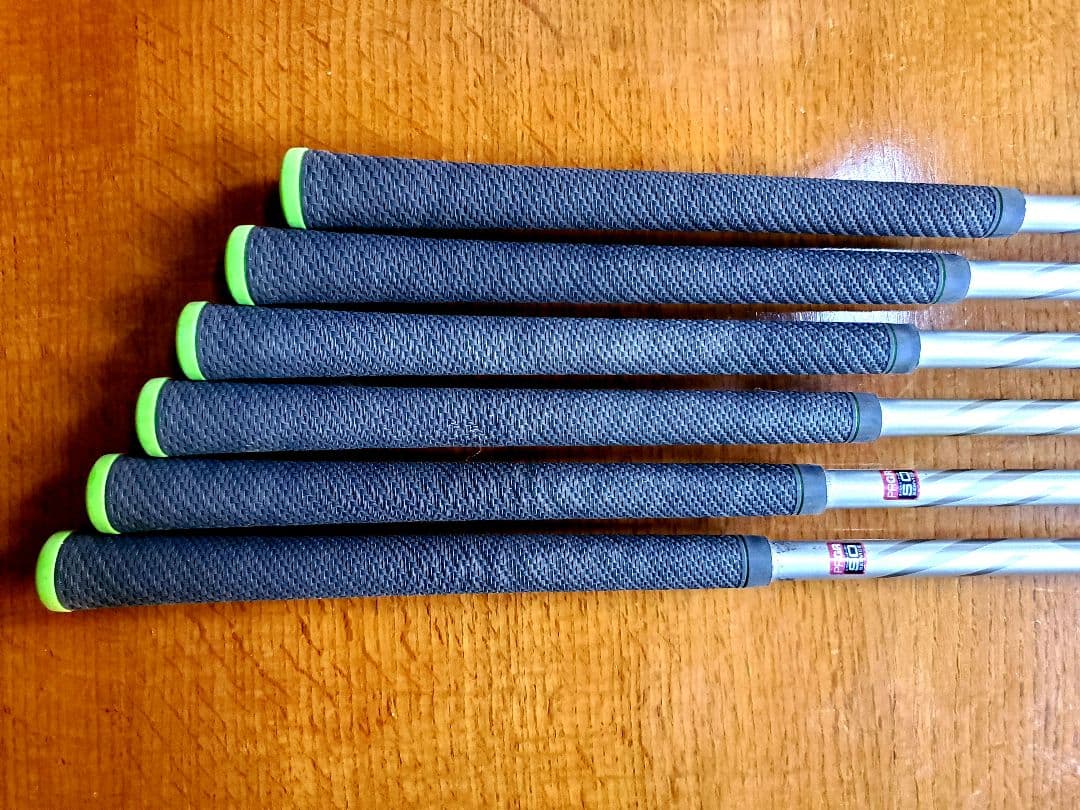 希少品 PRGRプロギア 02特注品MCI 60R装着 5〜PW 6本セット