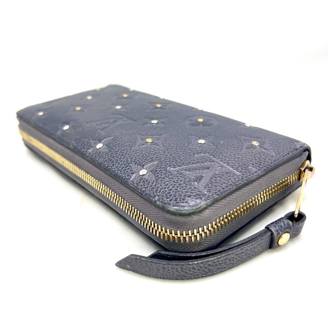ラスラス 【極美品 付属付】スタッズ アンプラント ジッピーウォレット