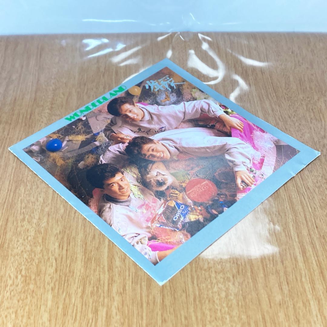 少年隊 WONDERLAND CD 錦織一清 東山紀之 ワーナーミュージック