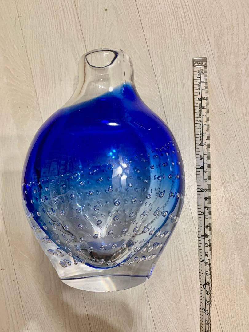 コスタボダ　ブルーの花瓶　希少