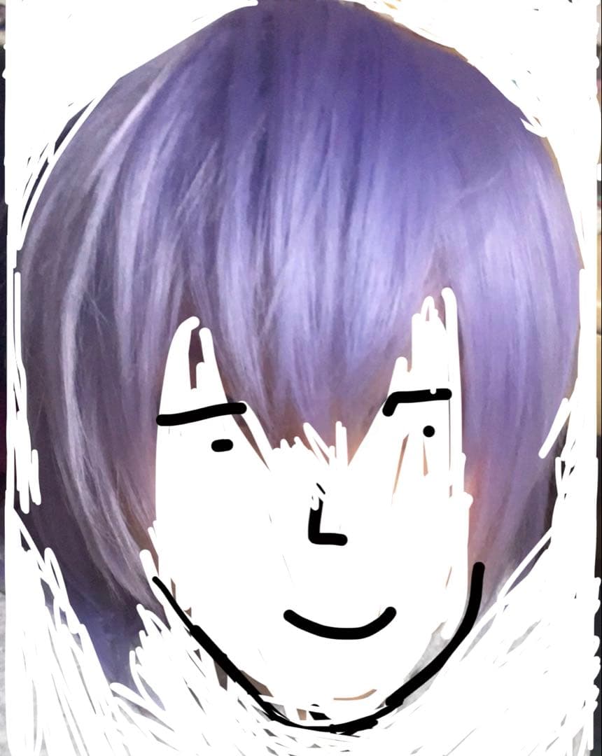 星導ショウ コスプレ衣装 初期傷アリ レディースL ウィッグ付可