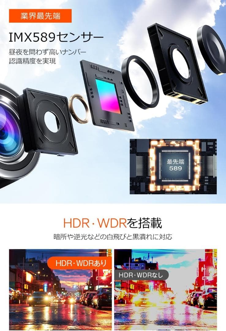 ✨1点物✨ミラー型 ドライブレコーダー 12インチ 4K 前後同時撮影