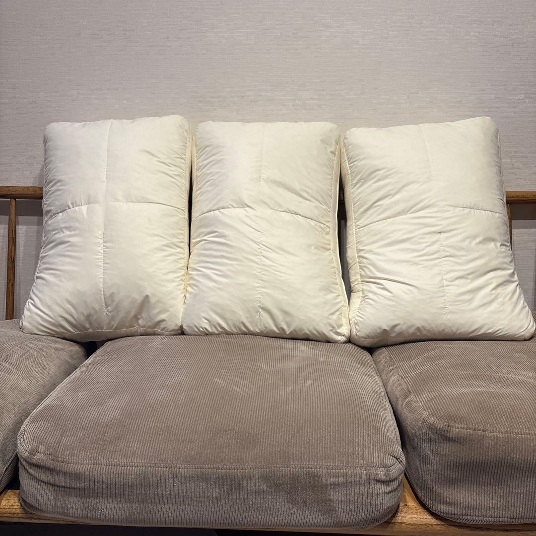 MOMO NATURAL 3Pソファ【※オットマンなし】