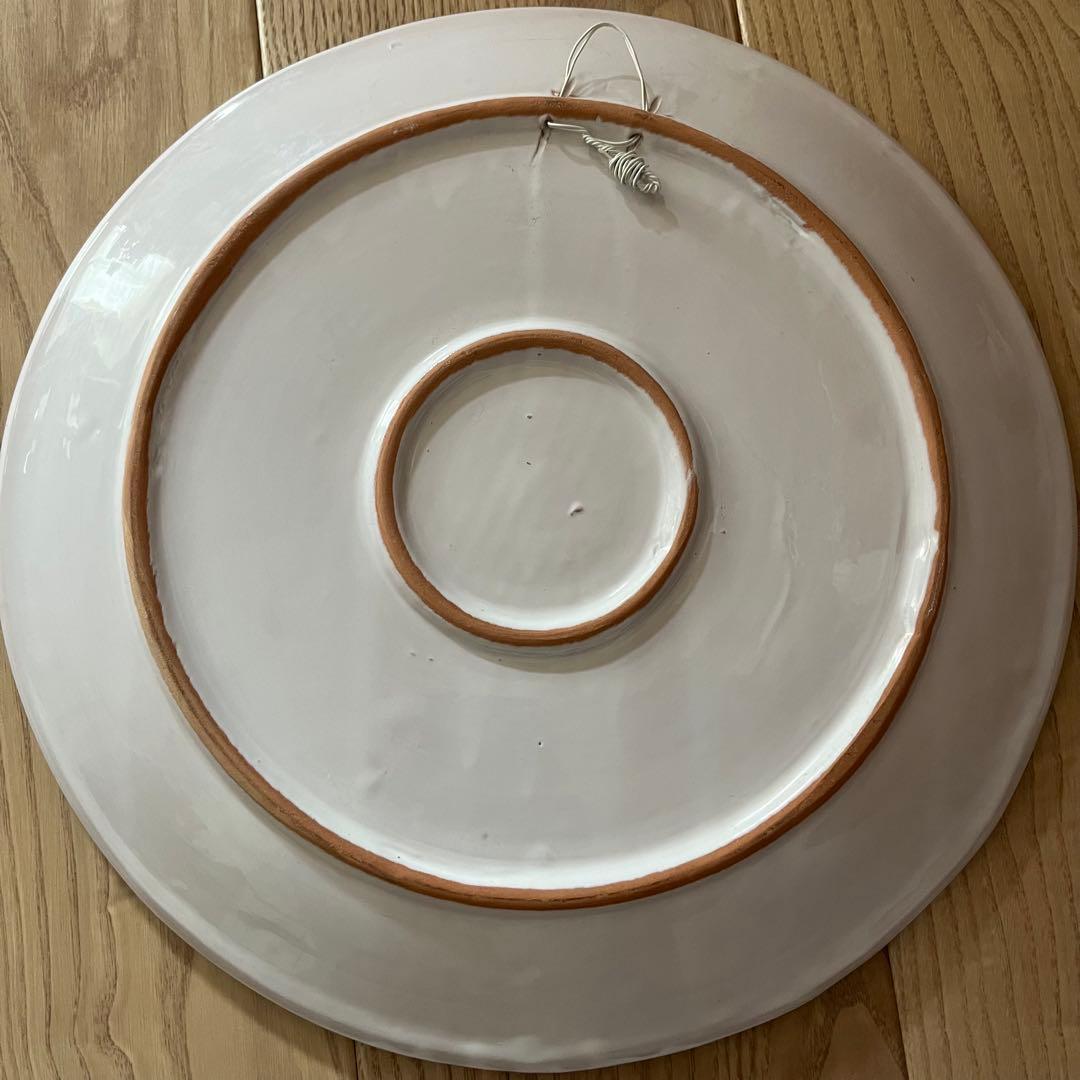 LA MUSA ラムーザ　イタリア　陶器皿プレート C【送料込】