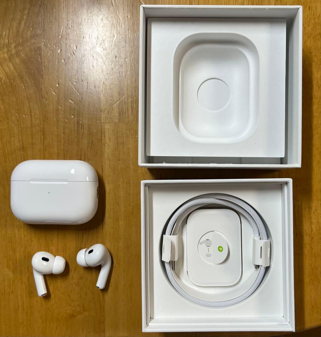 【AppleCare+付き】AirPods Pro 第2世代 USB-C 美品