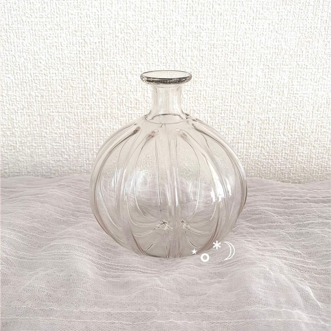 ガラス フラワーベース