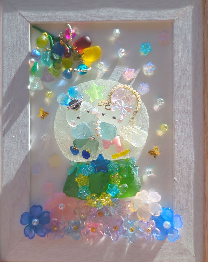 シーグラスアート　 七夕ドーム☆ 他2点　たかりん様おまとめ　お取り置き
