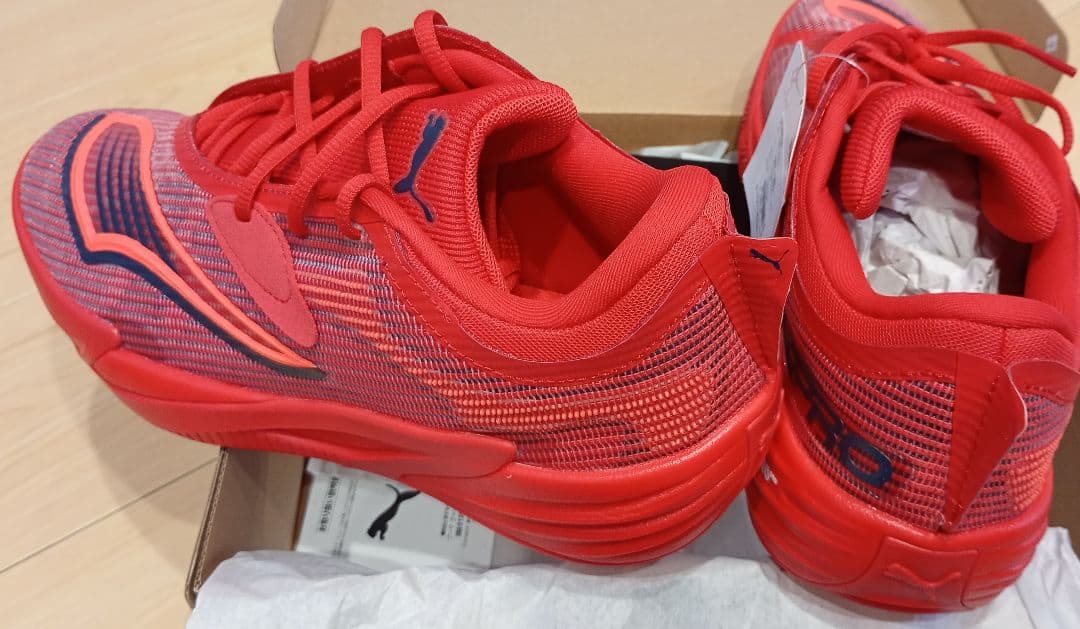 PUMA ニトロ　プロ2 バスケットボールシューズ レッド