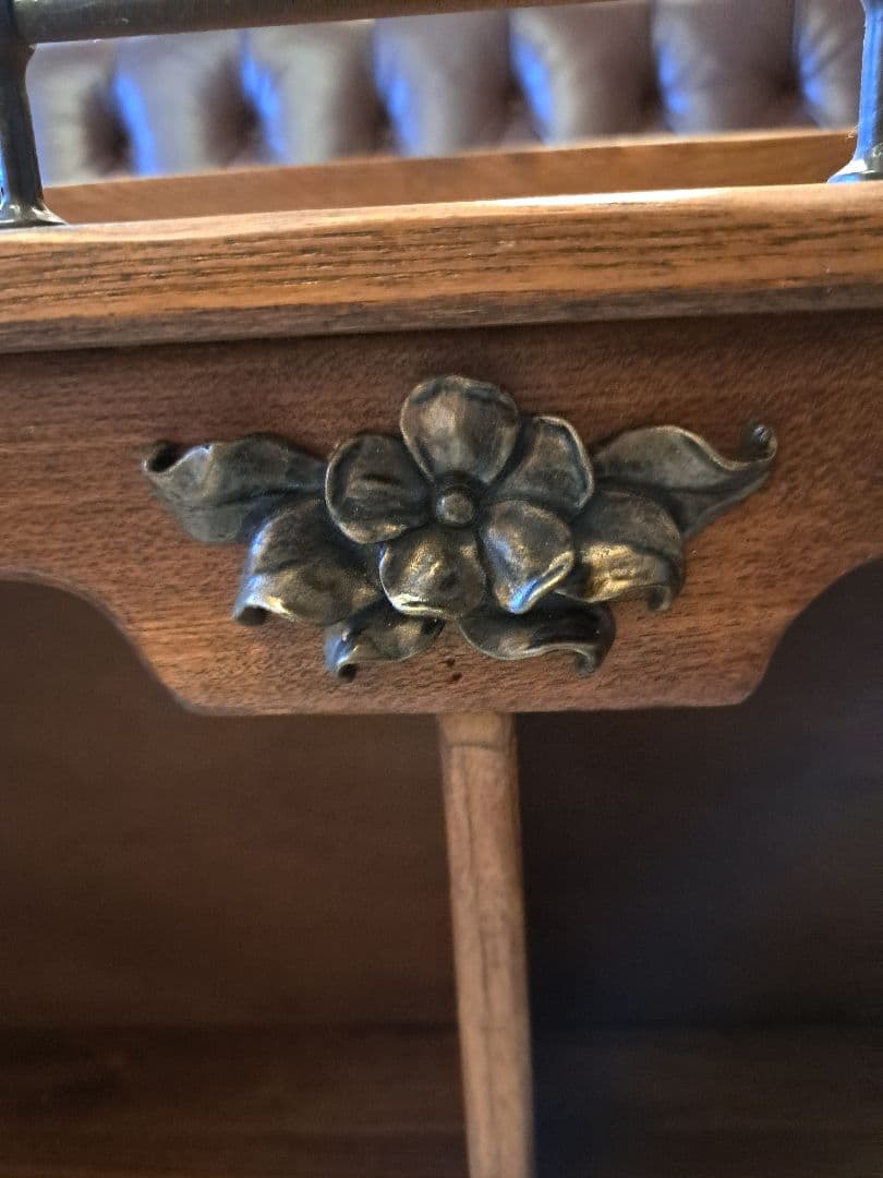 木製花の装飾 ウォールラック