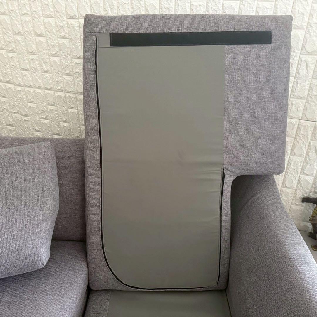 都内23区配送無料✨ニトリ　カウチソファ　2人掛け　3人掛け　グレー　美品