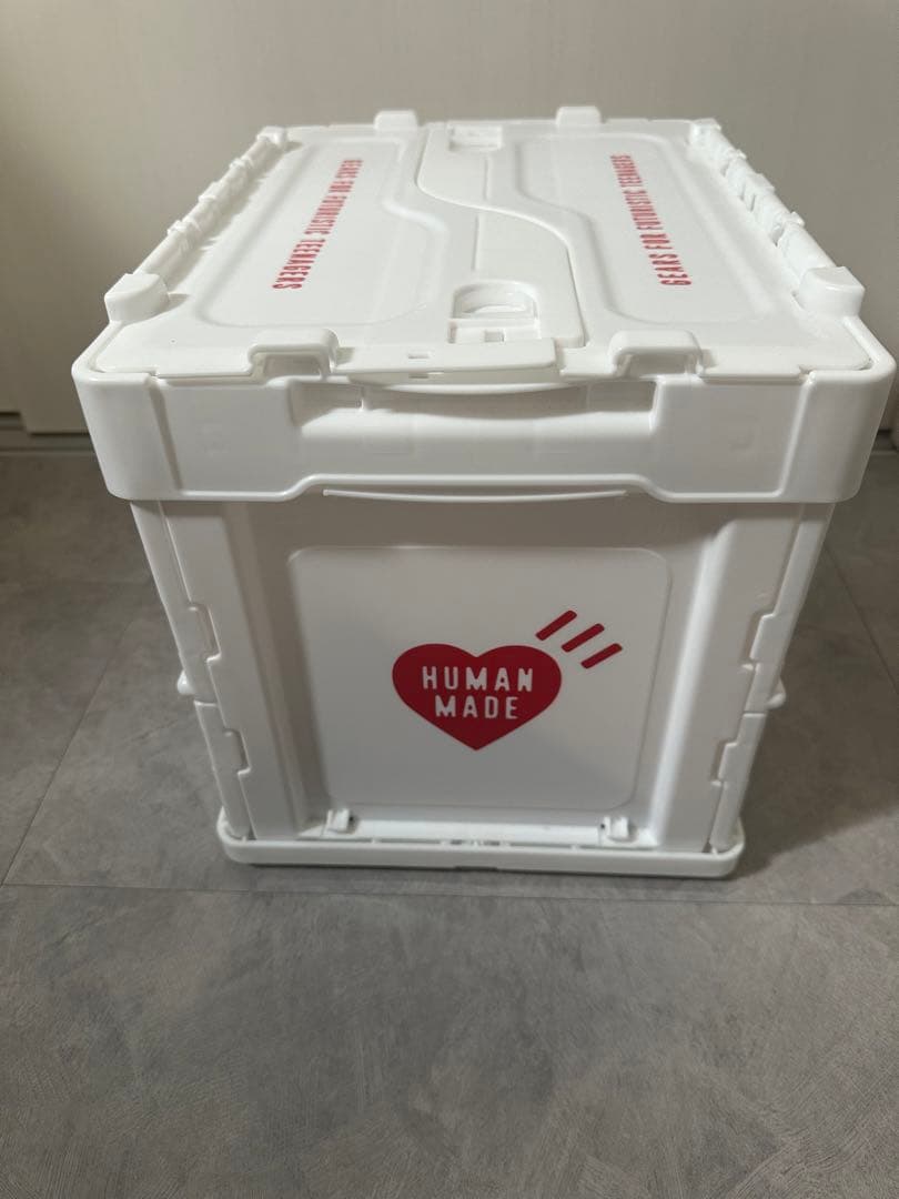 小物 HUMAN MADE CONTAINER 20L WHITE RED