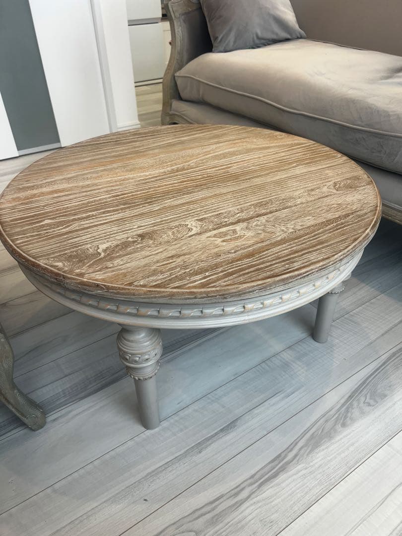 サラグレース　テーブル　シャビーシック　コーヒーテーブル　検索ブランディボアール