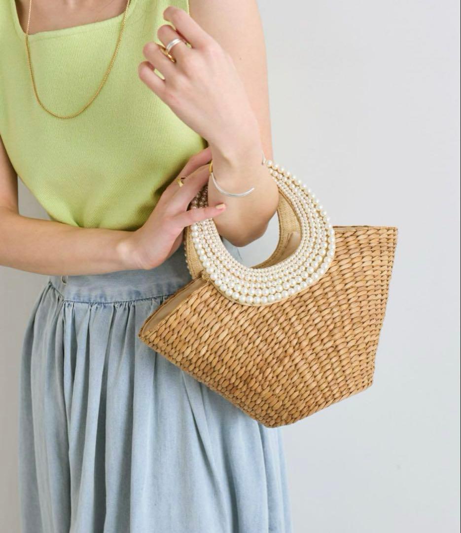 ラブティックボンボン　パールハンドルバスケットS