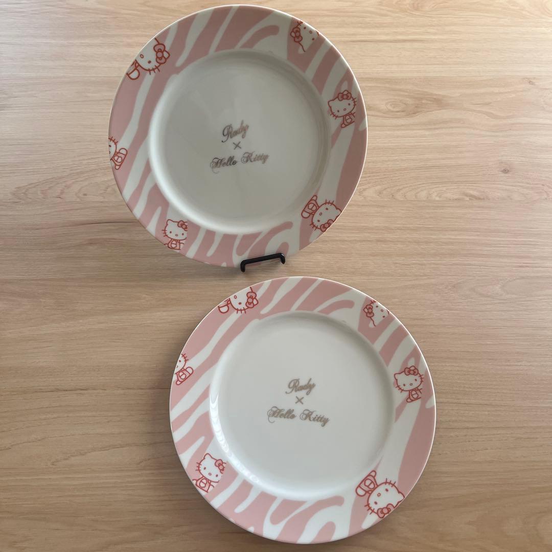 希少　激レア　入手困難　rady 大皿　ハローキティ　ゼブラ　キティちゃん