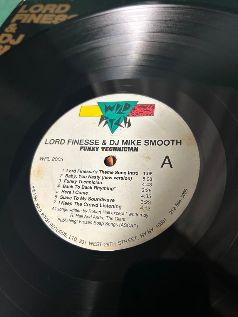 洋楽 Lord Finesse - Funky Technician (US LP)