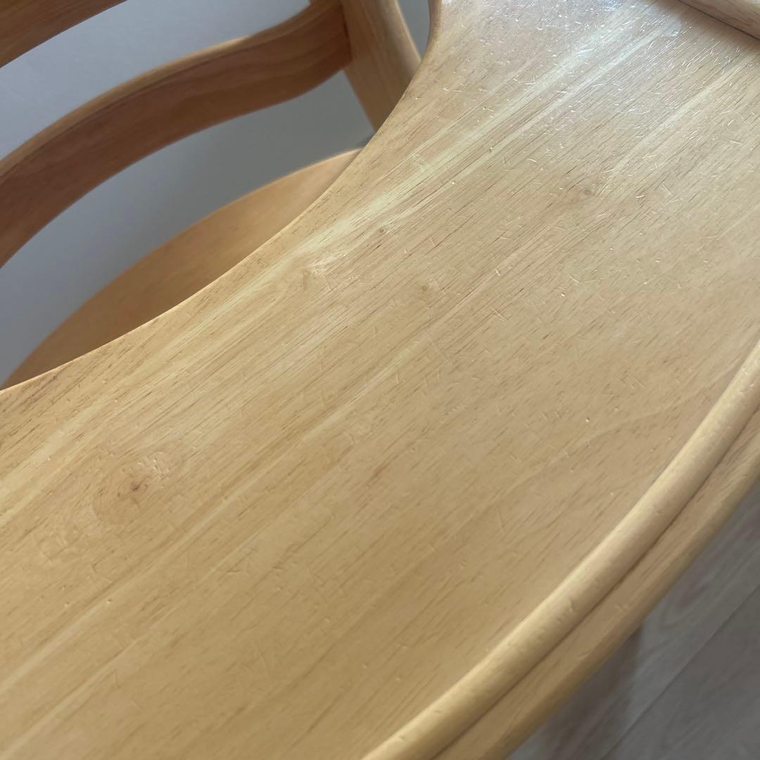 送料込！大和屋すくすくチェア　ハイチェア　消毒済