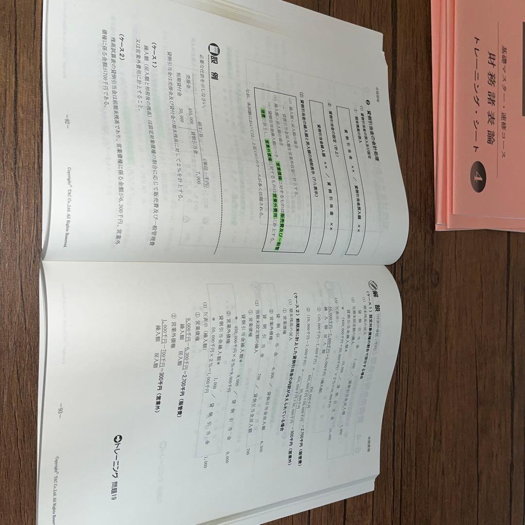 2025年合格　財務諸表論 基礎マスター・速修コーステキストセット1-4 TAC