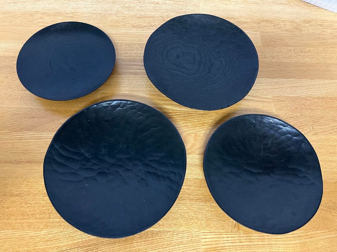 三谷龍二　器　黒漆　皿　プレート　ryuji mitani