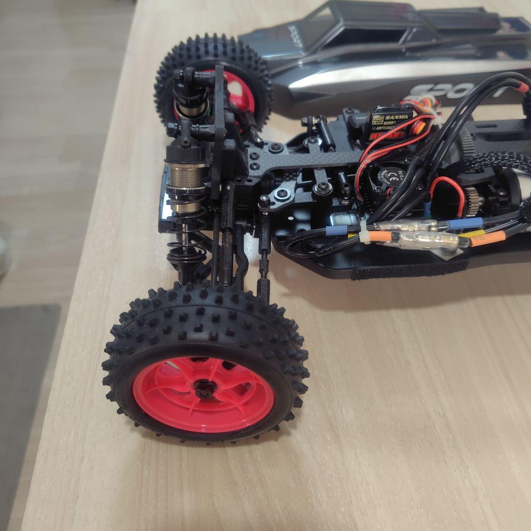 PRレーシング1/10SPORT バギーブラシレスモーターアンプタミヤ京商ヨコモ