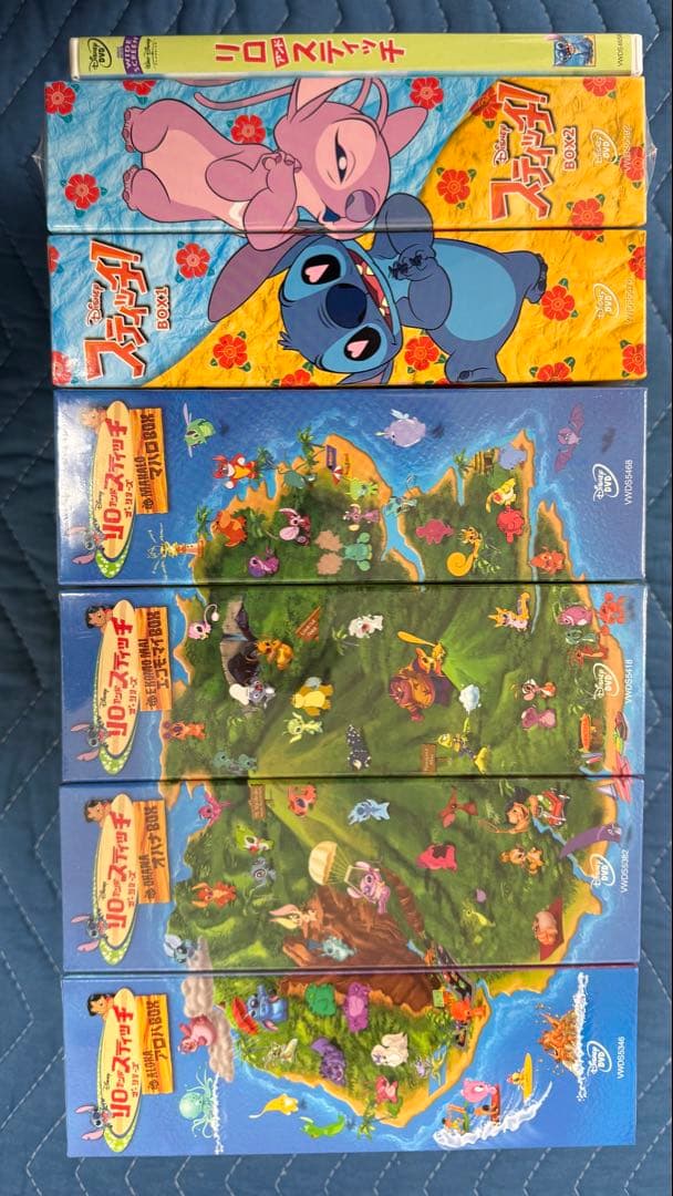 ☆*☆様 未開封品多数!!リロアンドスティッチ　DVD BOXセット　ディズニー