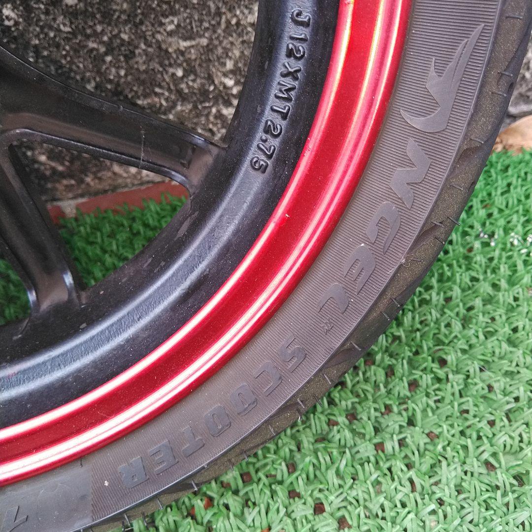 シグナスX 1.2.3型用　メーカー不明ホイール前後セット