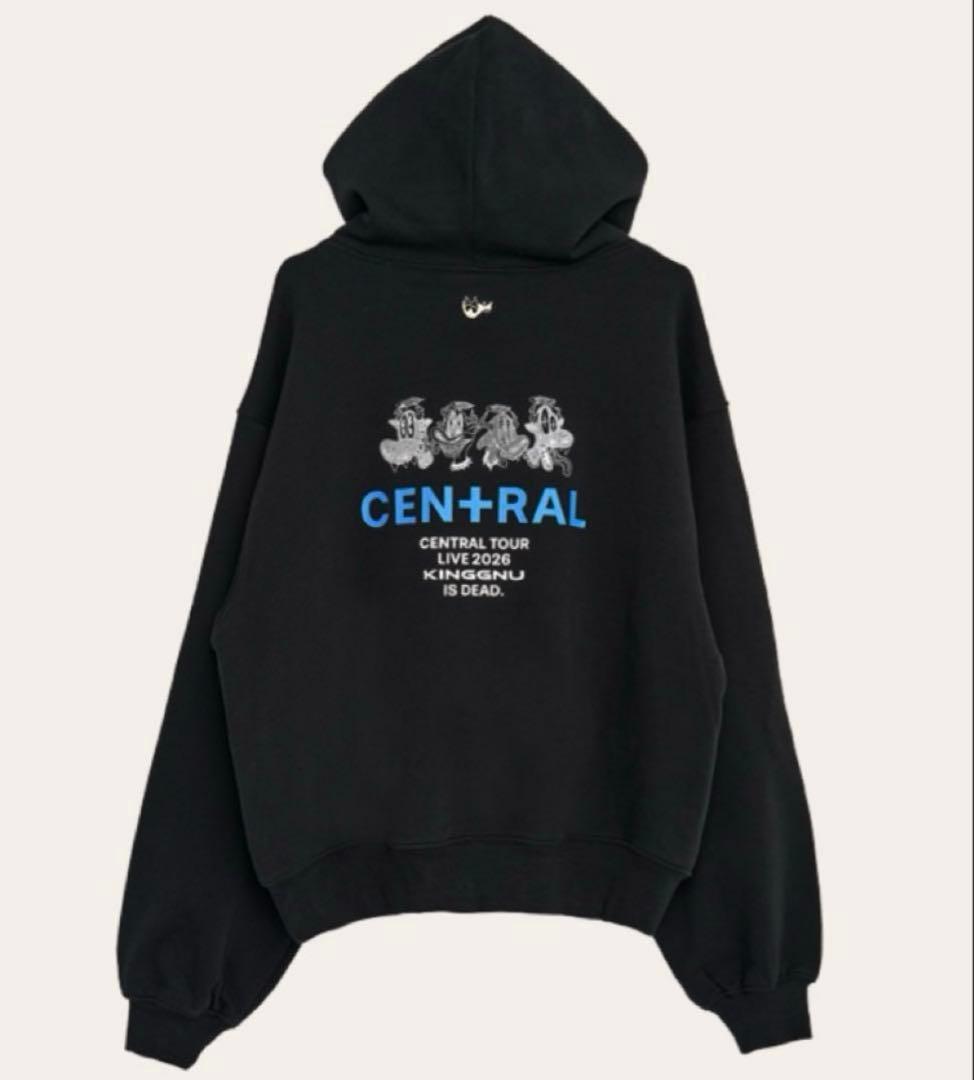 KingGnu CEN+RAL KGISDEAD HOODIEフーディパーカー