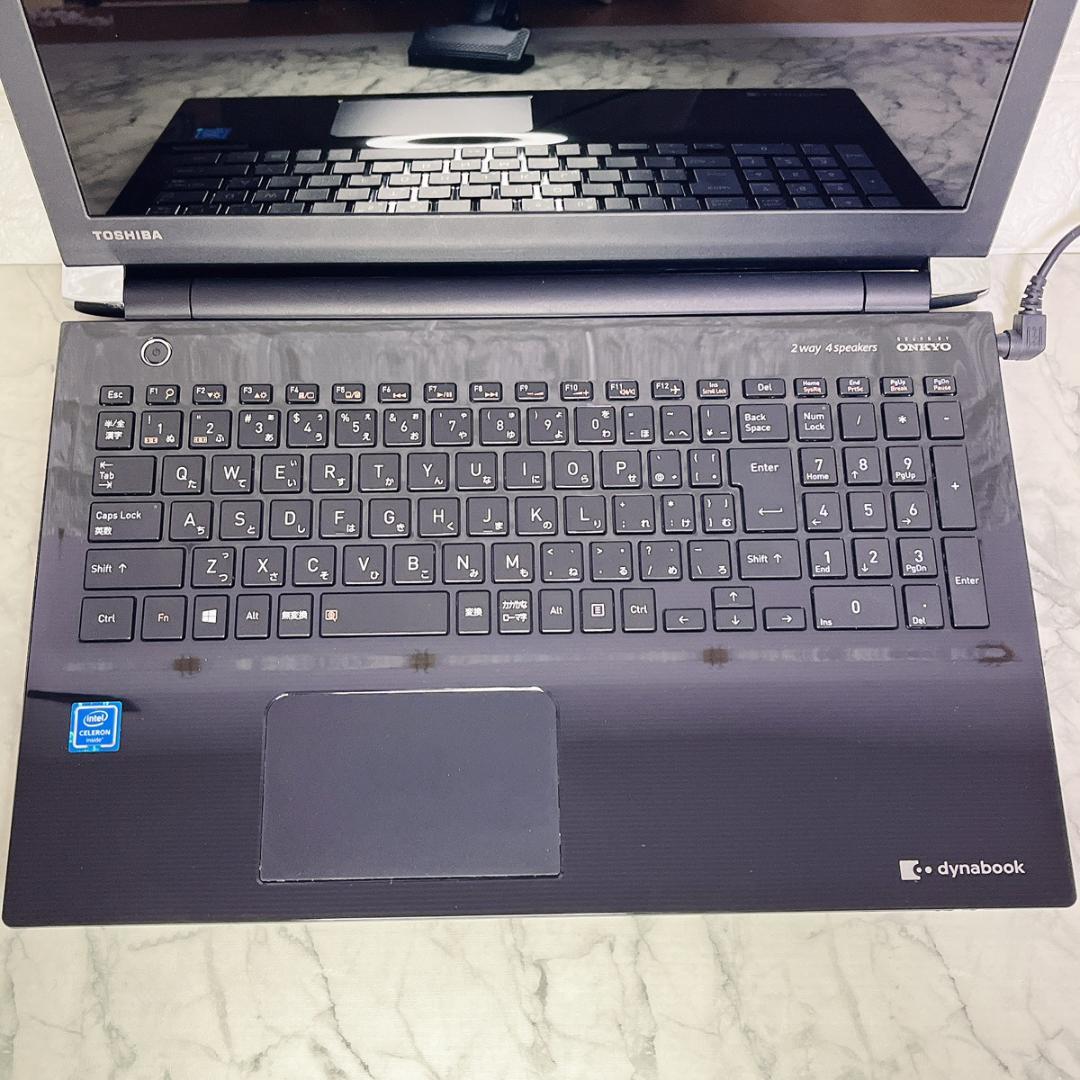 美品✨Windows11✨新品爆速SSD薄型ノートパソコン黒✨カメラ オフィス付