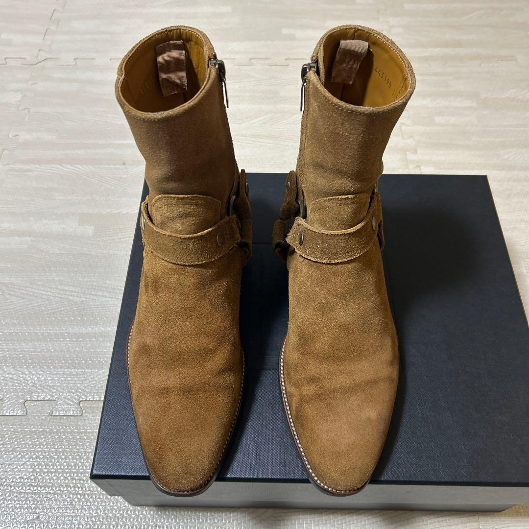 （エディ期ラストシーズン）サンローランパリ　リングブーツ　39 443190