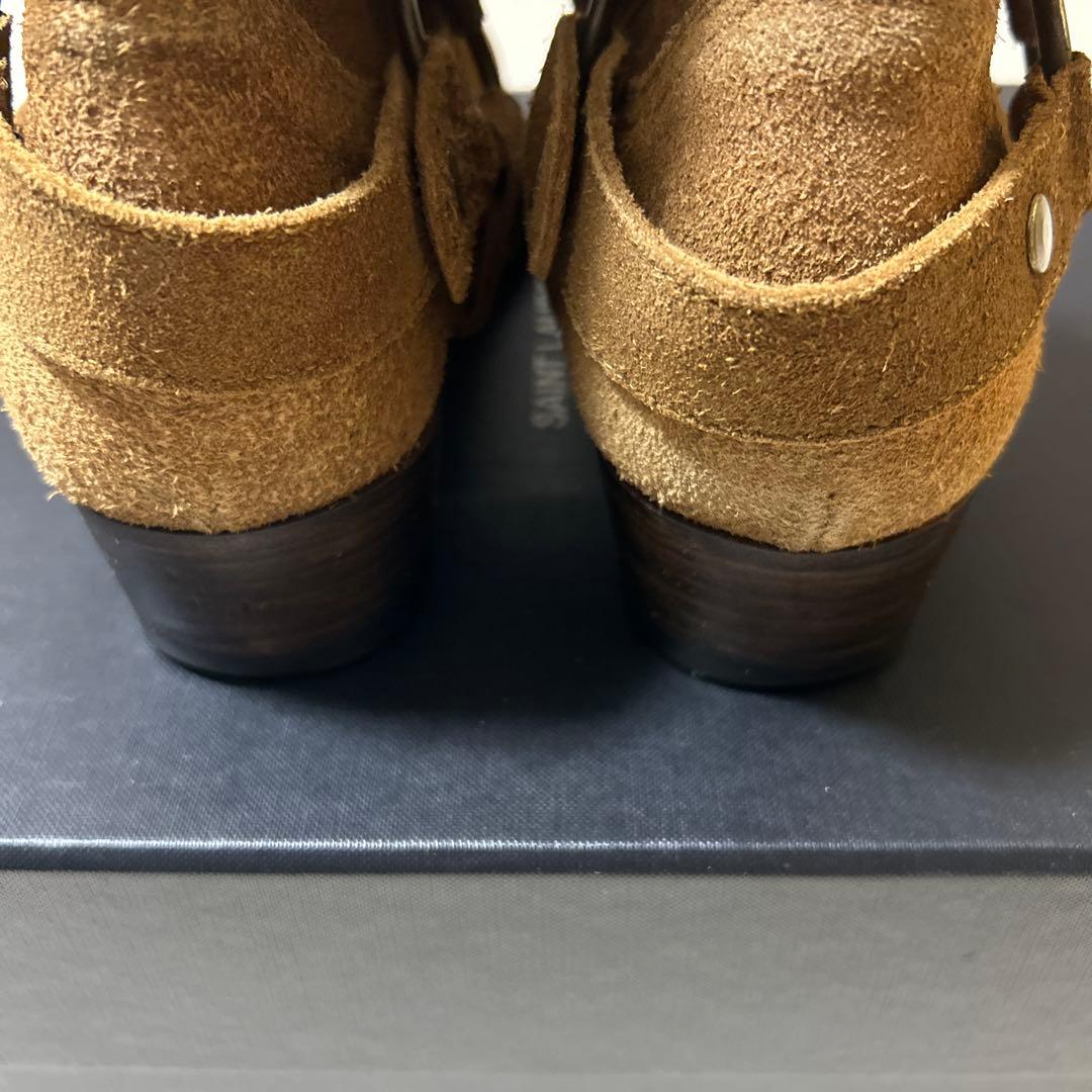 （エディ期ラストシーズン）サンローランパリ　リングブーツ　39 443190