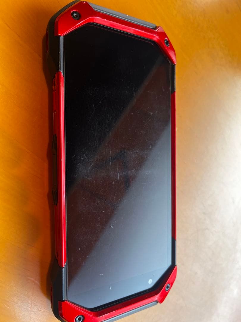 TORQUE スマートフォン レッド 本体