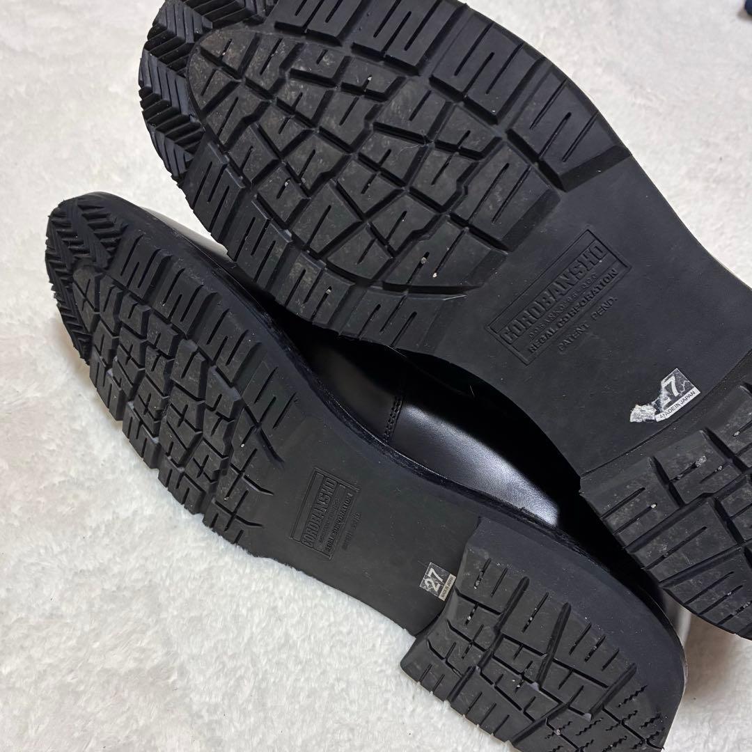 極美品　リーガル　JN50 ビットローファー　ブラック　レザー　金具　27cm