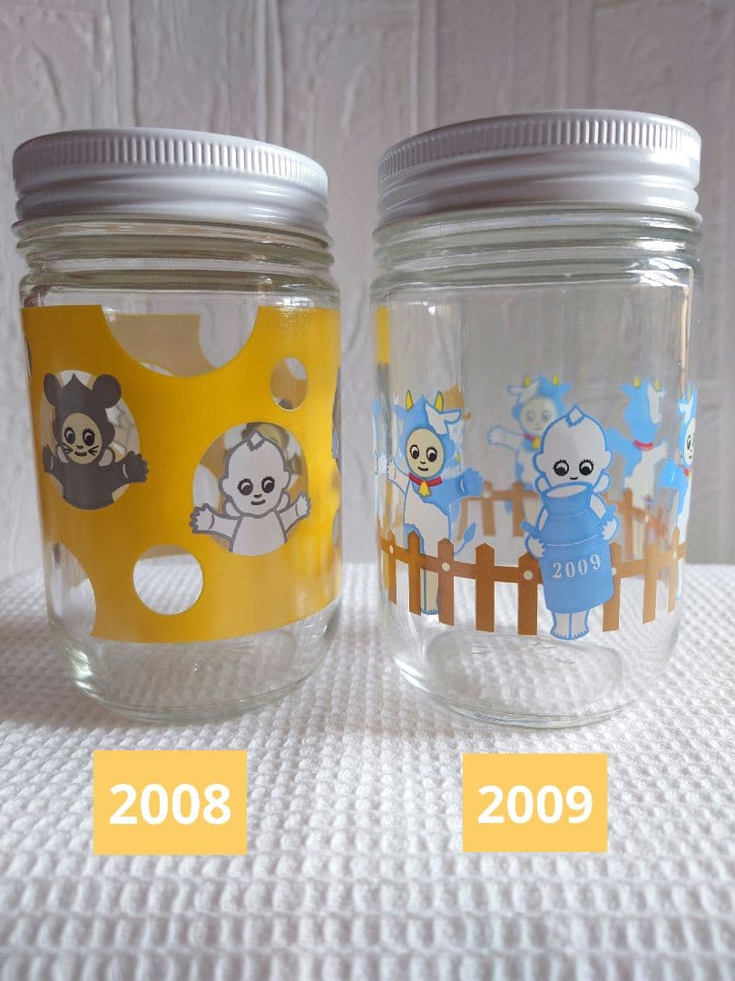 キューピーマヨネーズ　 空き瓶　干支シリーズ18年分　 コンプリートバラ売り不可