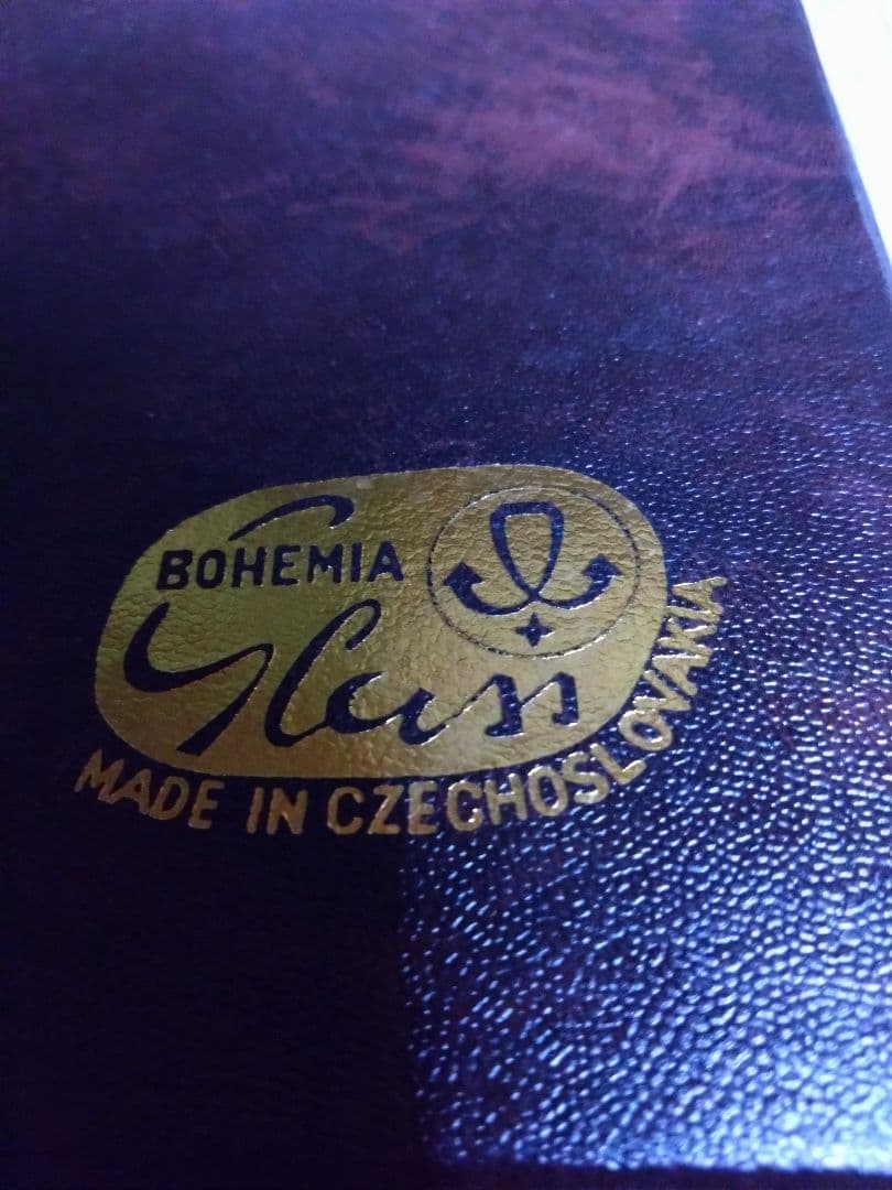 BOHEMIA カットクリスタル花瓶 高さ約25cm