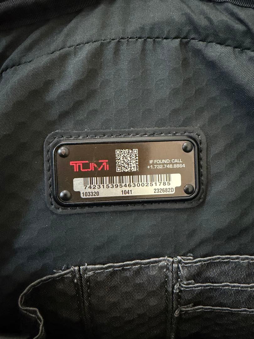 TUMI トゥミ　レザー　リュックサック　バックパック　232682D