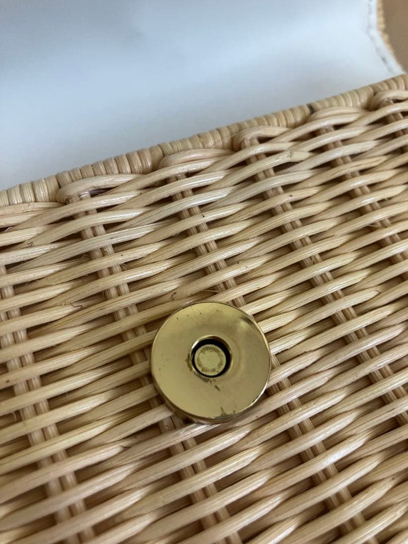 美品　TOMMASO CANDRIA トマソカンドリア カゴバッグ