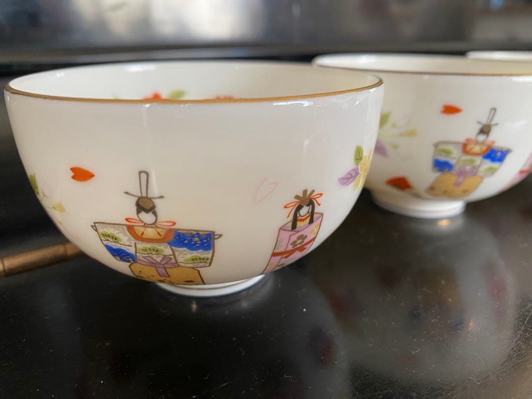 ひな祭りデザイン茶器セット