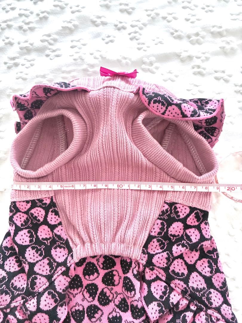 めるちゃん犬服ハンドメイドワンピース