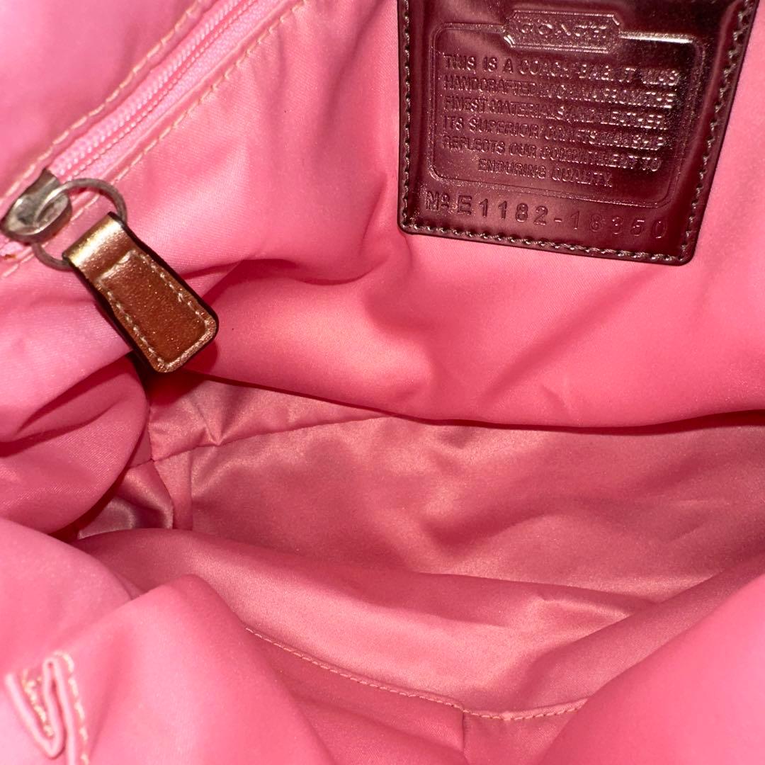 〇251047 コーチ ポピー シグネチャー ショルダーバック　18350