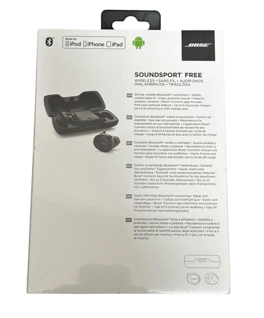 新品未開封✨ BOSE SoundSport Free wireless