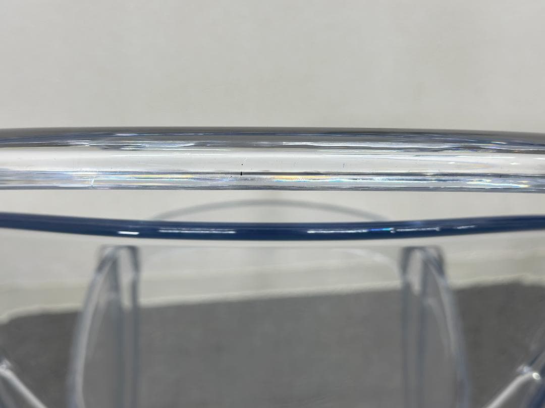 ■カリガリス■パリジェンヌ　ダイニングチェア　トランスペアレント　スタッキング