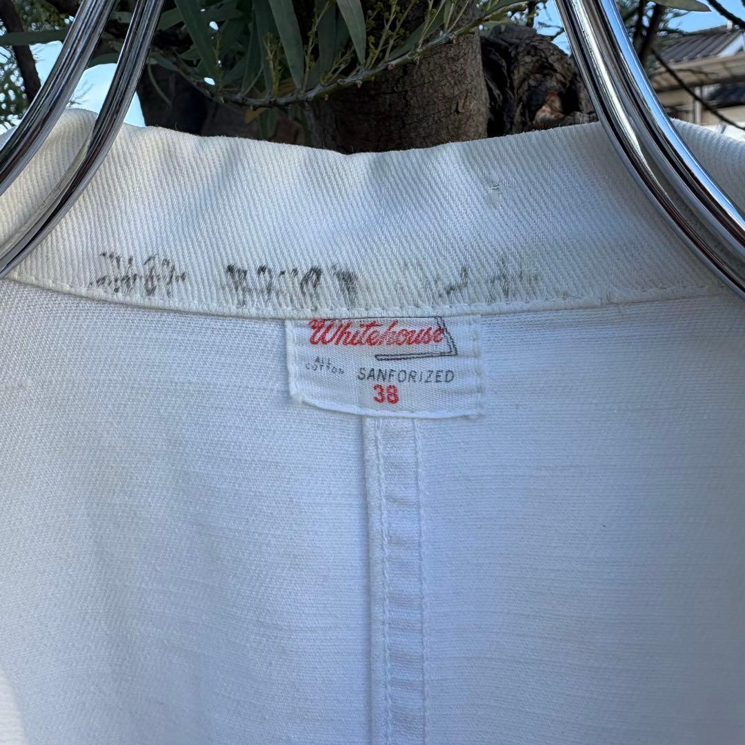 1950s vintage medical jkt カバーオール