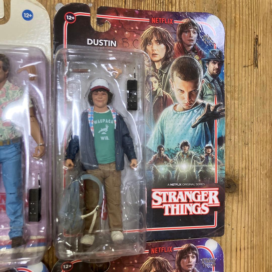 ストレンジャーシングス　フィギュア　4個　ダスティン　ホッパー　ウィル　ルーカス