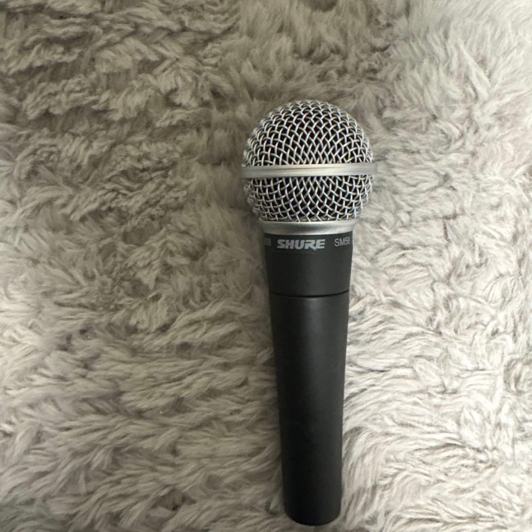 【ricky】SHURE SM58 ダイナミックマイク＆ケーブルセット