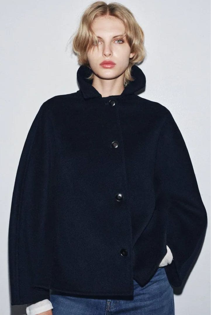 ZARA フェイクファー　コート