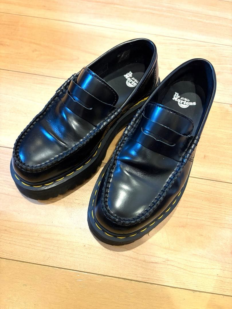最終値下げ　Dr. Martens PENTON QUAD 厚底ローファー