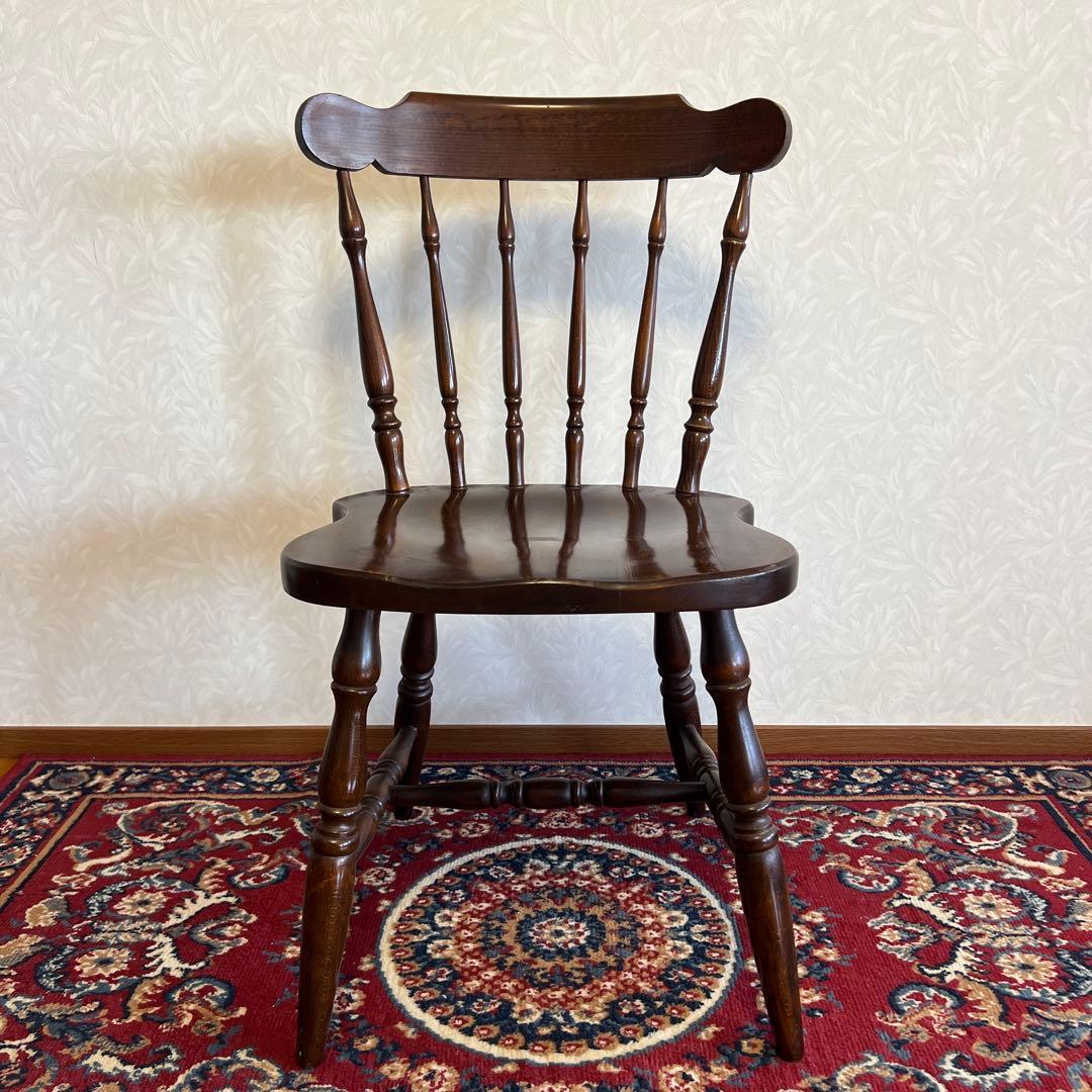 飛騨産業 HIDA キツツキ ダイニングチェア レトロ vintage 2脚