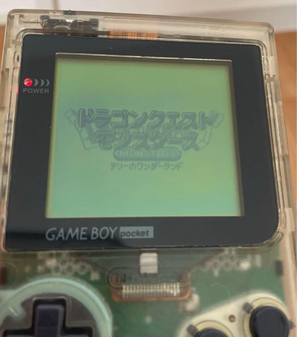 レア　希少　ゲーム機　クリア　懸賞当選品　ゲームボーイポケット　当選証明書あり